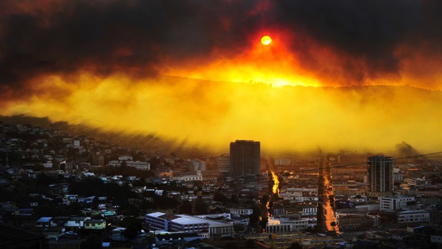 Chile le pide ayuda a la Argentina por el incendio