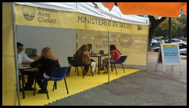 Jornada de Prevención del Cáncer Colorrectal  en Parque Patricios