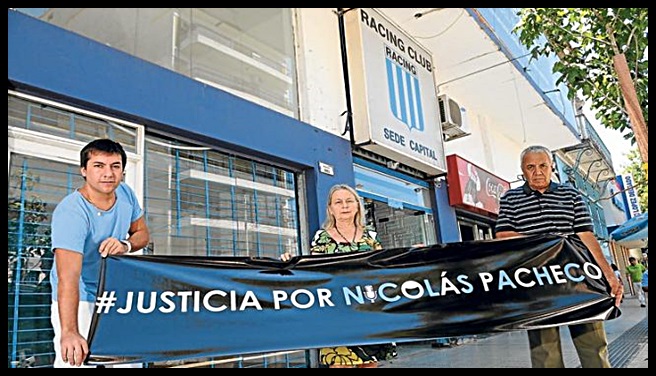 Continúan las dudas de quién mató a Nicolás Pacheco