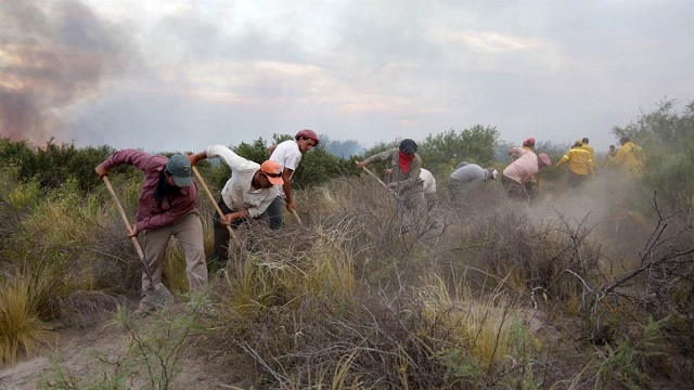 incendios en Mendoza